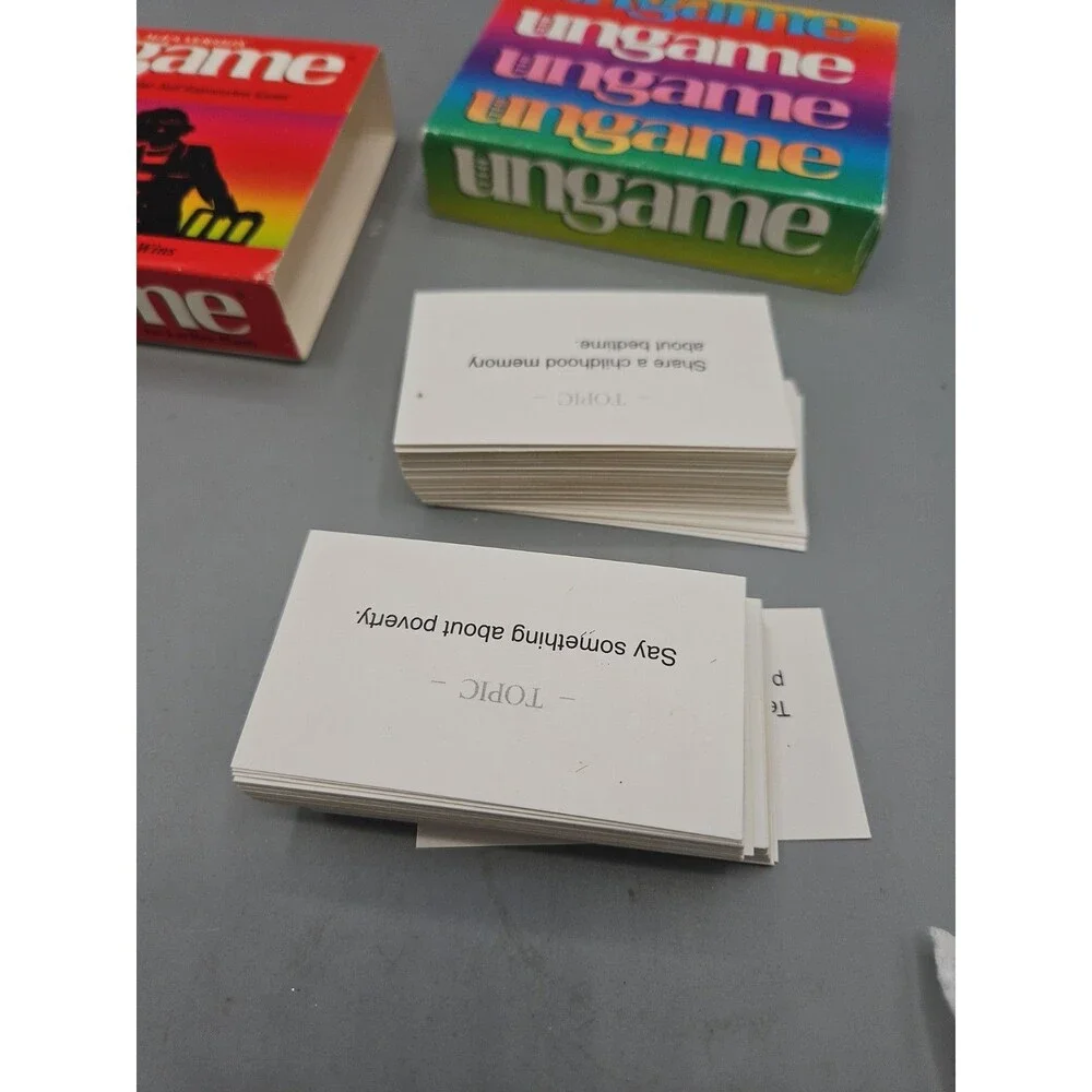 The Ungame All Ages Version Pocket Size Complete Talicor